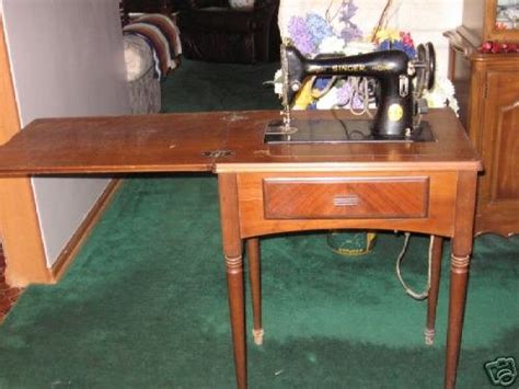 singer sewing machine cabinets 1950s